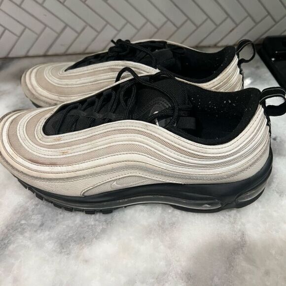 Nike Air Max 97 Light Bone DH0861-100 Size 10 - Picture 1 of 8